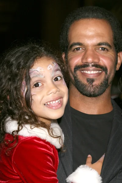 Kristoff St John, su hija Lola — Foto de Stock