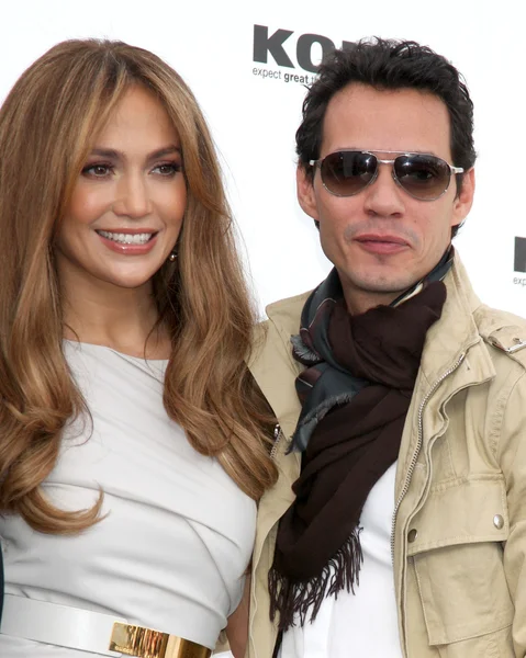 Marc Anthony, Jennifer Lopez — Zdjęcie stockowe