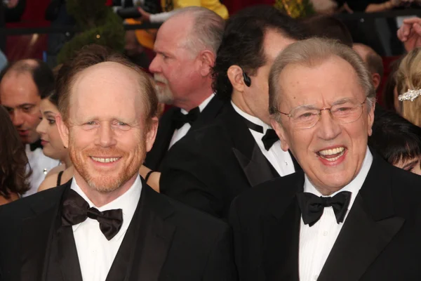 Ron Howard & David 霜 — 图库照片