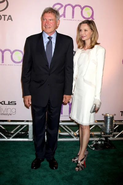 Harrison Ford,Calista Flockhart — Stock Photo, Image