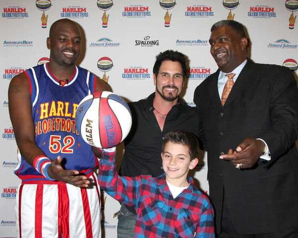 Big Easy, Don DIamont & Son Luca, & Sweet Lou Dunbar — Stock Photo, Image