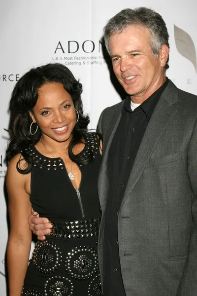 Gina Ravera & Tony Denison — Stock Photo, Image