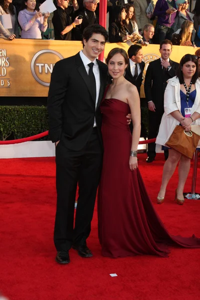 Courtney Ford et Brandon Routh — Photo