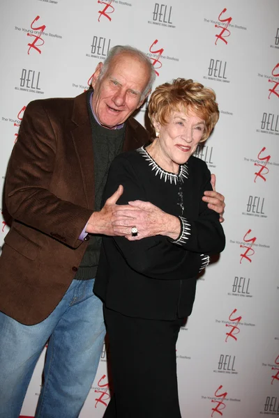 Michael Fairman & Jeanne Cooper — Stock Photo, Image