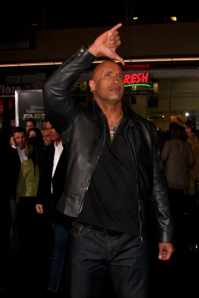 Dwayne johnson, aka "rock" — Stockfoto