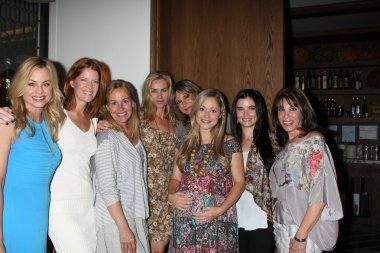 Jessica collins, michelle stafford, cin francis, eileen davidson, jess walton, marcy rylan, jessica heap, kate linder