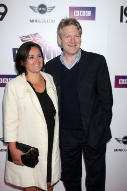 Kenneth Branagh ve karısı Lindsay Brunnock