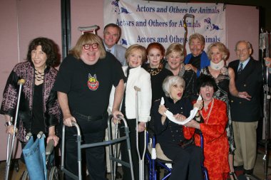 carol Channing'e ünlü arkadaşları ile