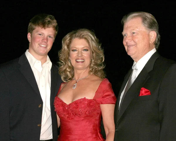 Mary Hart & Son, Husband — Stock Photo, Image