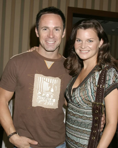 William de Vry & Heather Tom — Fotografia de Stock