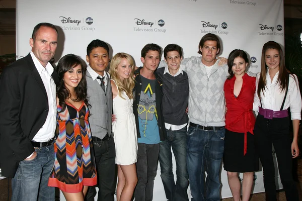 The Secret Life of he American Teenager Cast — Stock Photo, Image