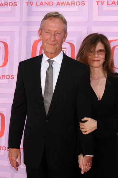 Ted Shackleford y su esposa Annette Wolfe — Foto de Stock