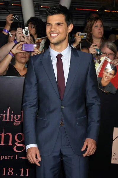 Taylor Lautner. — Foto de Stock