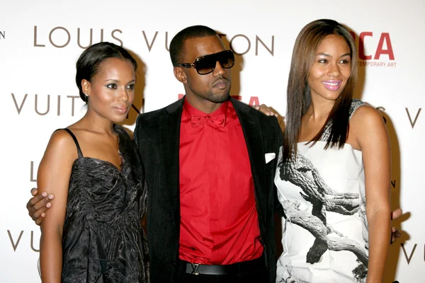 Kerry Washington, Kanye West ve Alexis Phifer — Stok fotoğraf