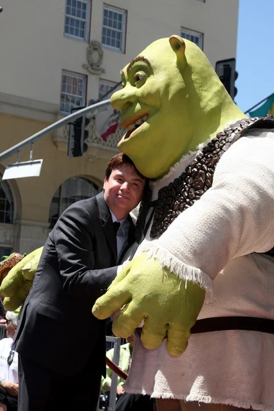 Mike Myers & Shrek — Stockfoto