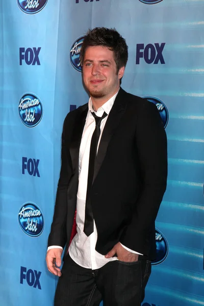 Lee DeWyze - vinner, sesong 9, American Idol – stockfoto