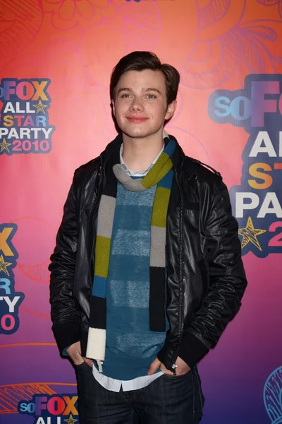 Chris Colfer. — Foto de Stock