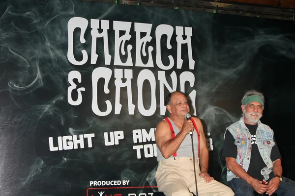 Cheech Marin y Tommy Chong — Foto de Stock