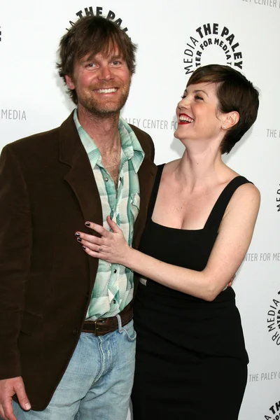 Peter Krause idealna Zoe Mclellan — Zdjęcie stockowe