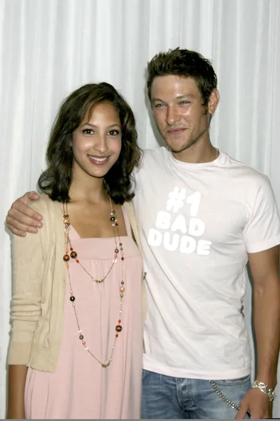 Christel Khalil & Michael Graziadei — Foto Stock