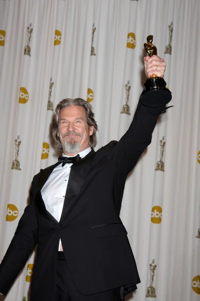 Jeff Bridges, ganador, mejor actor — Foto de Stock