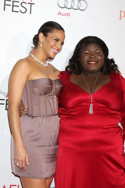 ポーラ ・ パットン、gabourey 'おしゃべり' sidibe — ストック写真