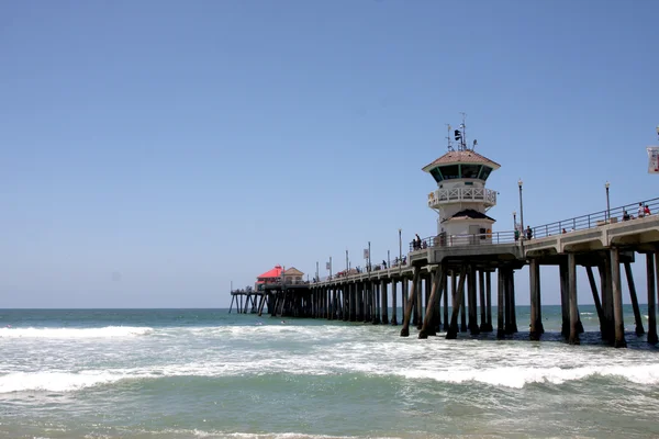 Huntington Beach Pier — Stock fotografie