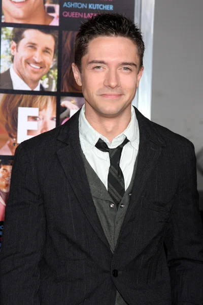 Topher Grace Przewodniczący — Zdjęcie stockowe