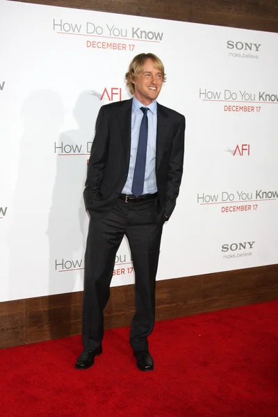 Owen Wilson — Foto de Stock