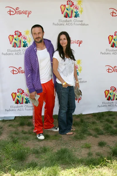 Courtney Cox e David Arquette — Foto Stock