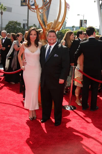 Jennifer Elia, Chaz Bono — Stock Photo, Image