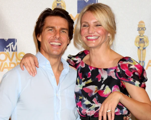 Tom Cruise & Cameron Diaz — Stock Photo, Image