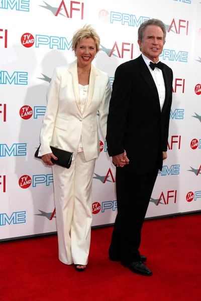 Annette Bening & Warren Beatty — Stock Photo, Image