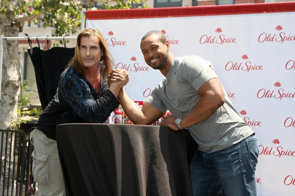 Fabio, Isaiah Mustafa — Stock Photo, Image