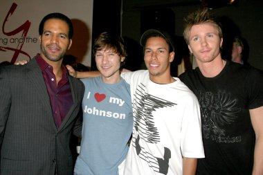 kristoff st john, michael graziadei, bryton McClure'ü ve thad l