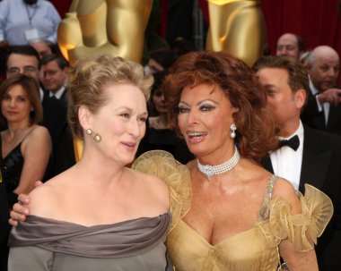Meryl streep ve sophia loren