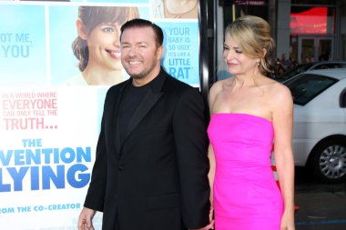 Ricky Gervais ve karısı