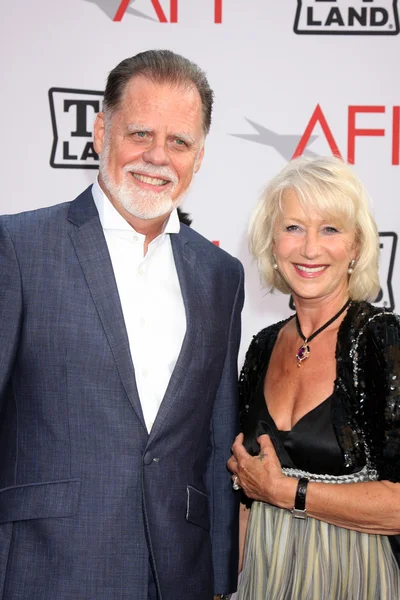 Taylor Hackford & Helen Mirren — Stock Photo, Image