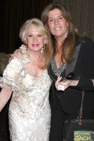 Tippi Hedren & Jill Rappaport (Today Show Correspondent) — Stock Photo, Image