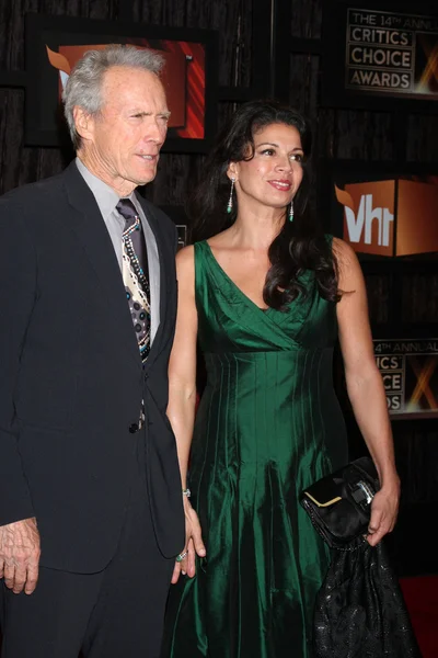 Clint & Dina Eastwood — Stockfoto