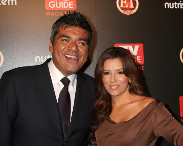 Geroge Lopez & Eva Longoria-Parker — Stock Photo, Image