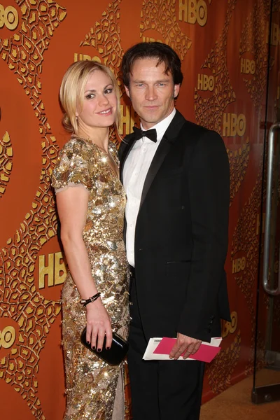 Anna Paquin & Stephen Moyer — Stock Photo, Image