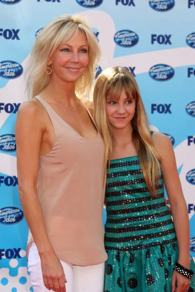 Heather Locklear and Ava Sambora — Stock Photo, Image