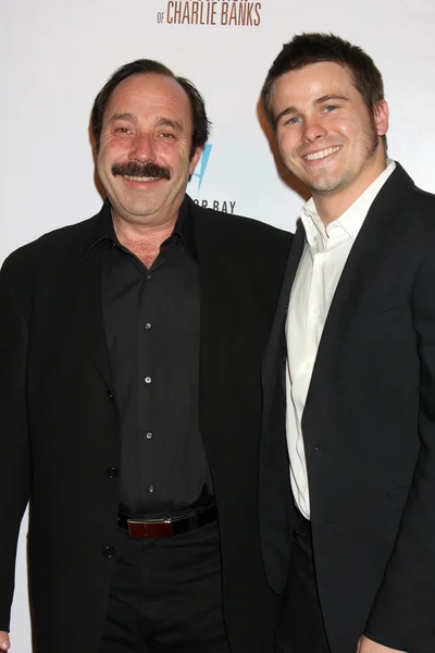 Bill Clark ve Jason Ritter — Stok fotoğraf