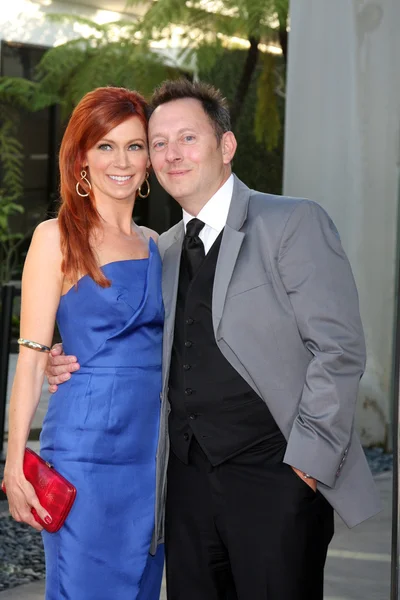 Carrie Preston, Michael Emerson — Stock Photo, Image