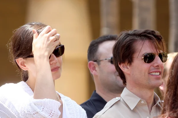 Katie Holmes & Tom Cruise — Stok Foto
