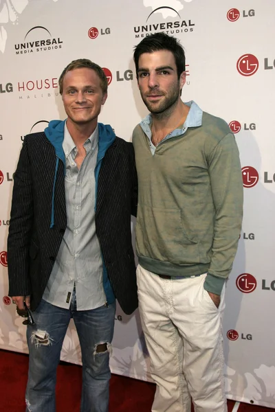 David Anders y Zachary Quinto — Foto de Stock