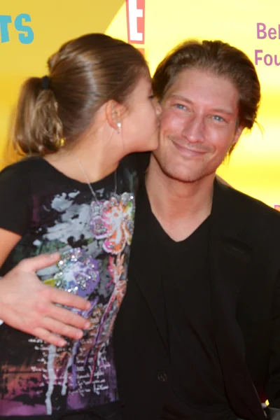 Sean kanan & tochter simone — Stockfoto