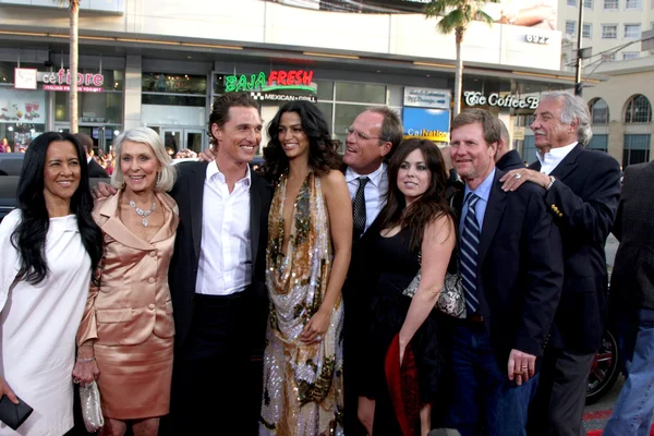 Matthew McConaughey, Friends , Family — Stock Photo, Image
