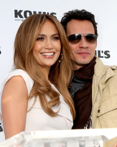 Marc Anthony, Jennifer Lopez — Stock Fotó